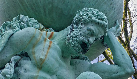 While Atlas Is Often Romanticized, His Job Sucks While Atlas Is Often Romanticized, His Job Sucks