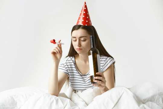 New Year's Anxiety Hangover? Here's What's Happening In Your Brain New Year's Anxiety Hangover? Here's What's Happening In Your Brain