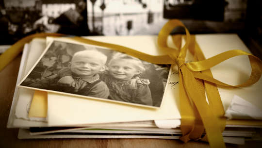Why You Should Thank Your Past Self old photo of two young children