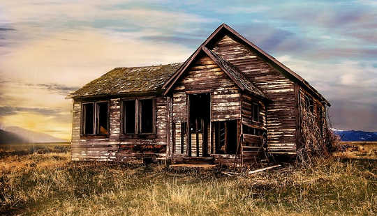 Overcoming Generational Obstacles and Expanding Your Perspective an old abandoned homestead house and farm