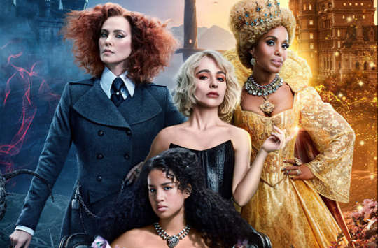 cover art from the movie The School of Good and Evil