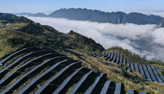 Does China Meet or Miss Its Climate Change Targets? china and solar power 2 13