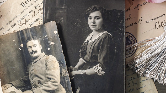 How to Stop Family History from Repeating Itself old photos of a military man and his wife
