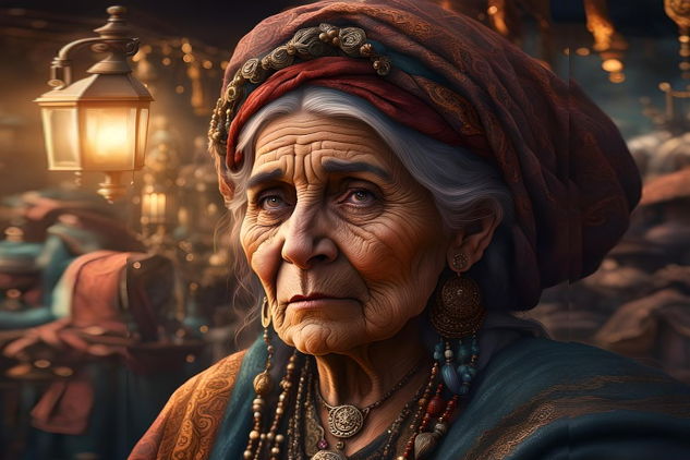 The Rise of the Wise Woman Archetype Photo of a wise older woman. Image by selmanieuwoudt278 from Pixabay.