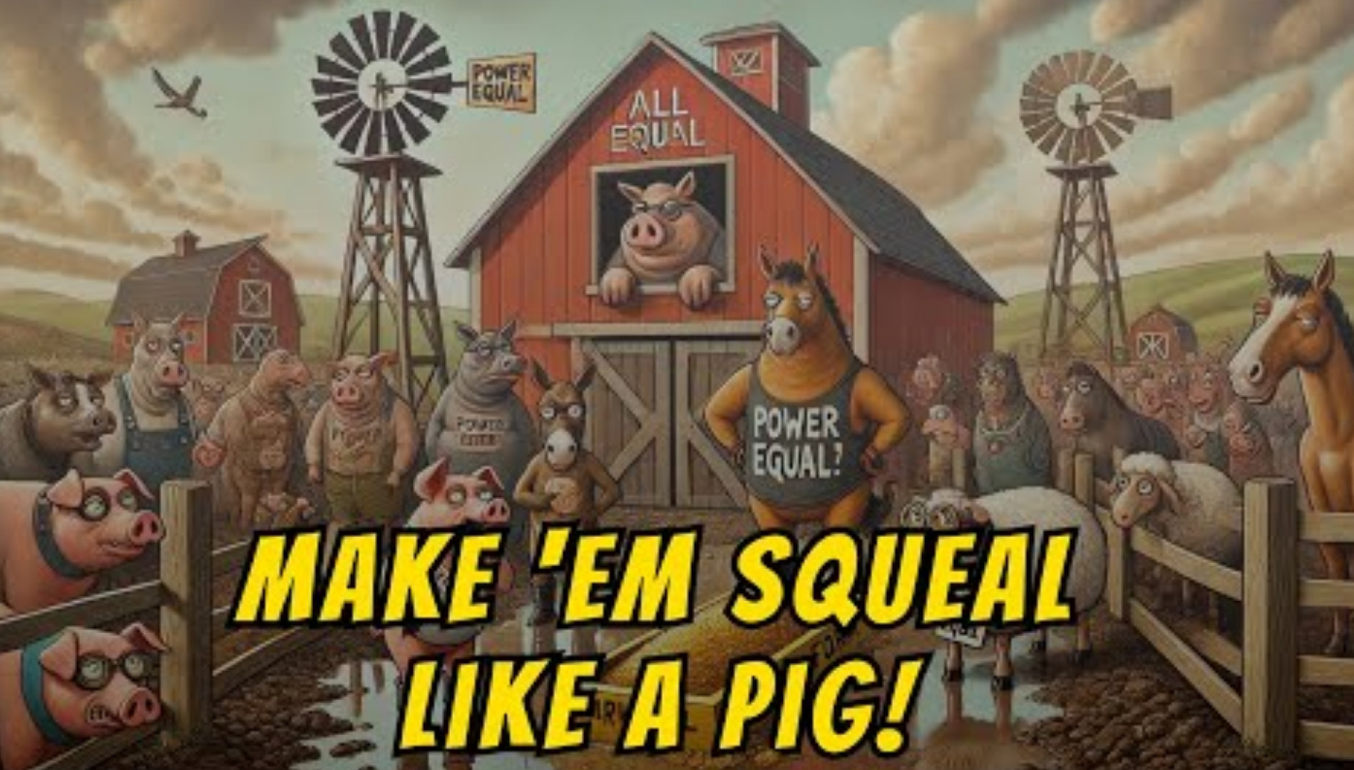 Squeal Like a Pig! | Political Barnyard Satire 