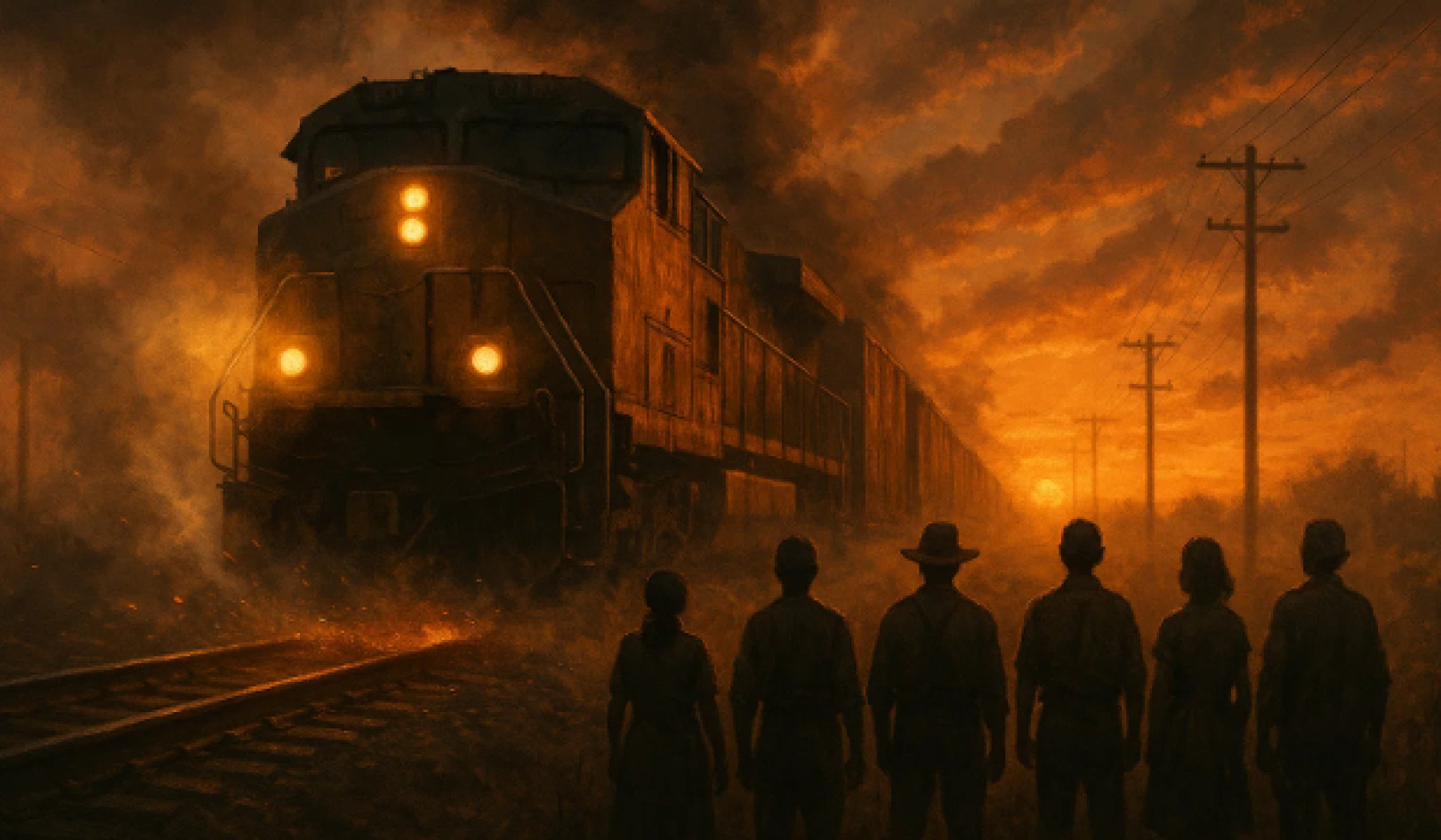 There's A Freight Train Coming