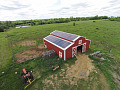 solar panels on the barn 4 19