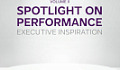 book cover of Spotlight on Performance: Executive Inspiration - Volume II by Dr. Christian Marcolli.