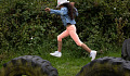 Young woman jumping from one challenge to another in an obstacle course.&nbsp;Image by Kev from Pixabay.&nbsp;